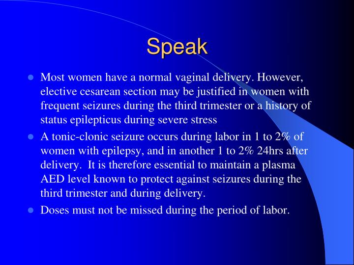 PPT Epilepsy in Pregnancy PowerPoint Presentation ID168500