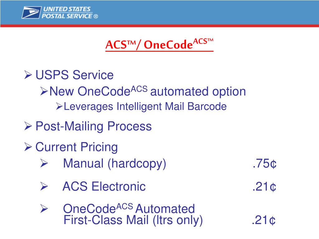 PPT Address Quality Tools & New Requirements to Improve Mail Delivery
