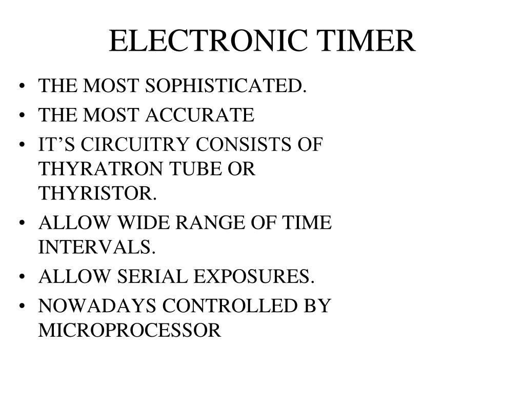 PPT TIMERS PowerPoint Presentation, free download ID168638