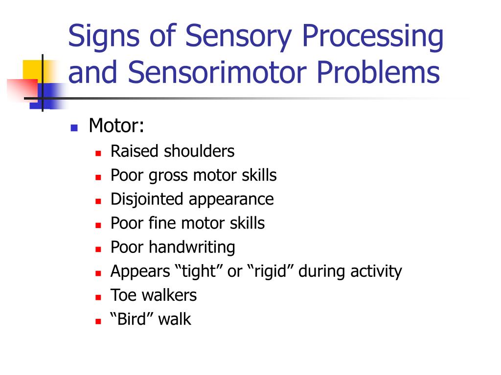 PPT Sensory Processing in the Classroom PowerPoint Presentation, free
