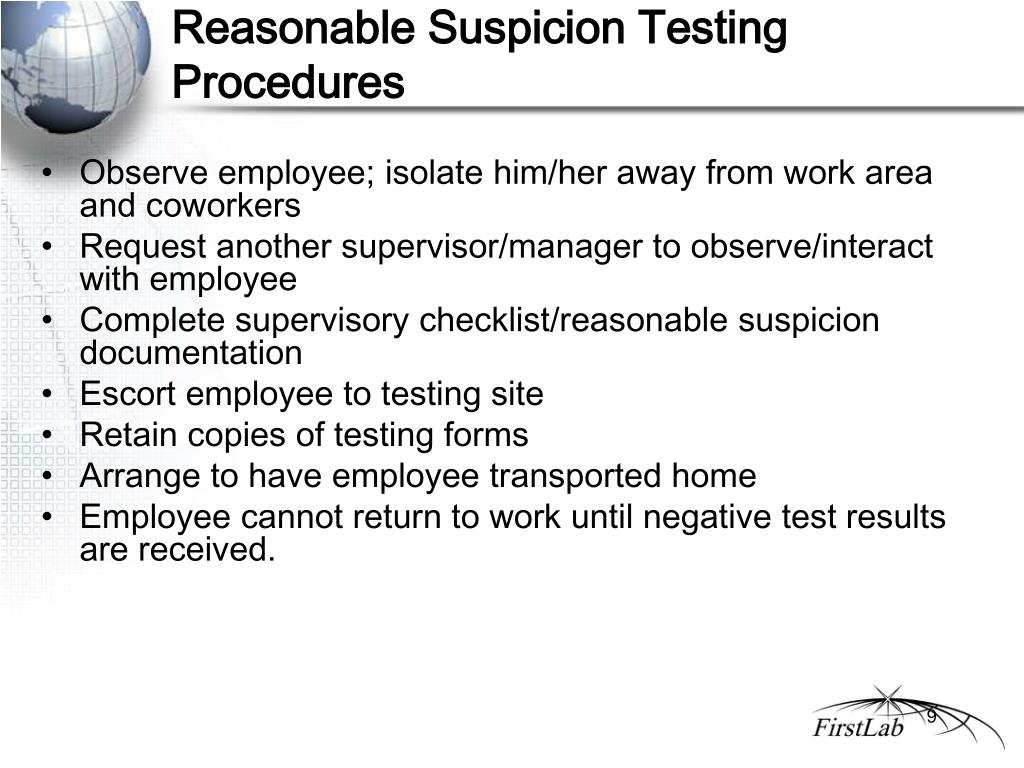 PPT DOTMandated Drug and Alcohol Testing PowerPoint