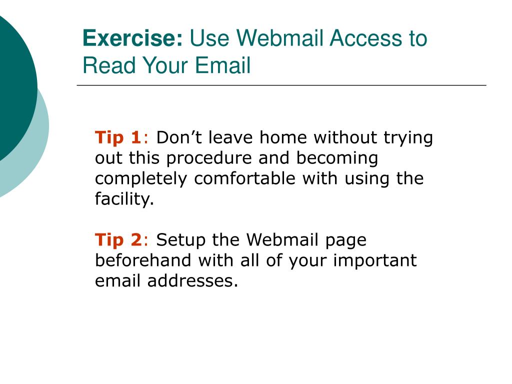 PPT Using Email PowerPoint Presentation, free download ID171282