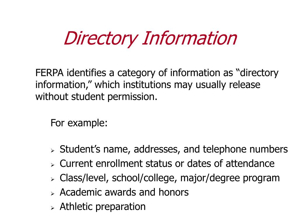 PPT FERPA 101 PowerPoint Presentation, free download ID171648