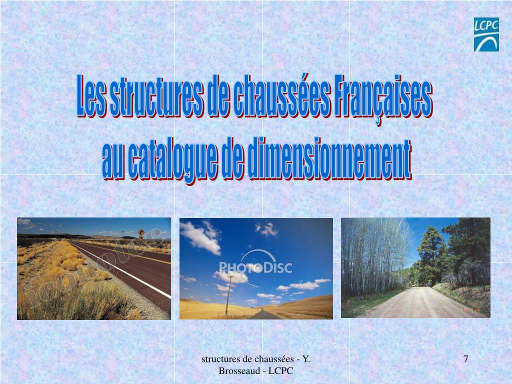 PPT Structures des chaussées PowerPoint Presentation