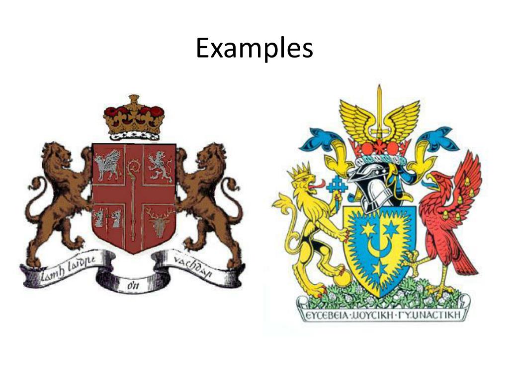 PPT Design your own coat of arms PowerPoint Presentation ID174544