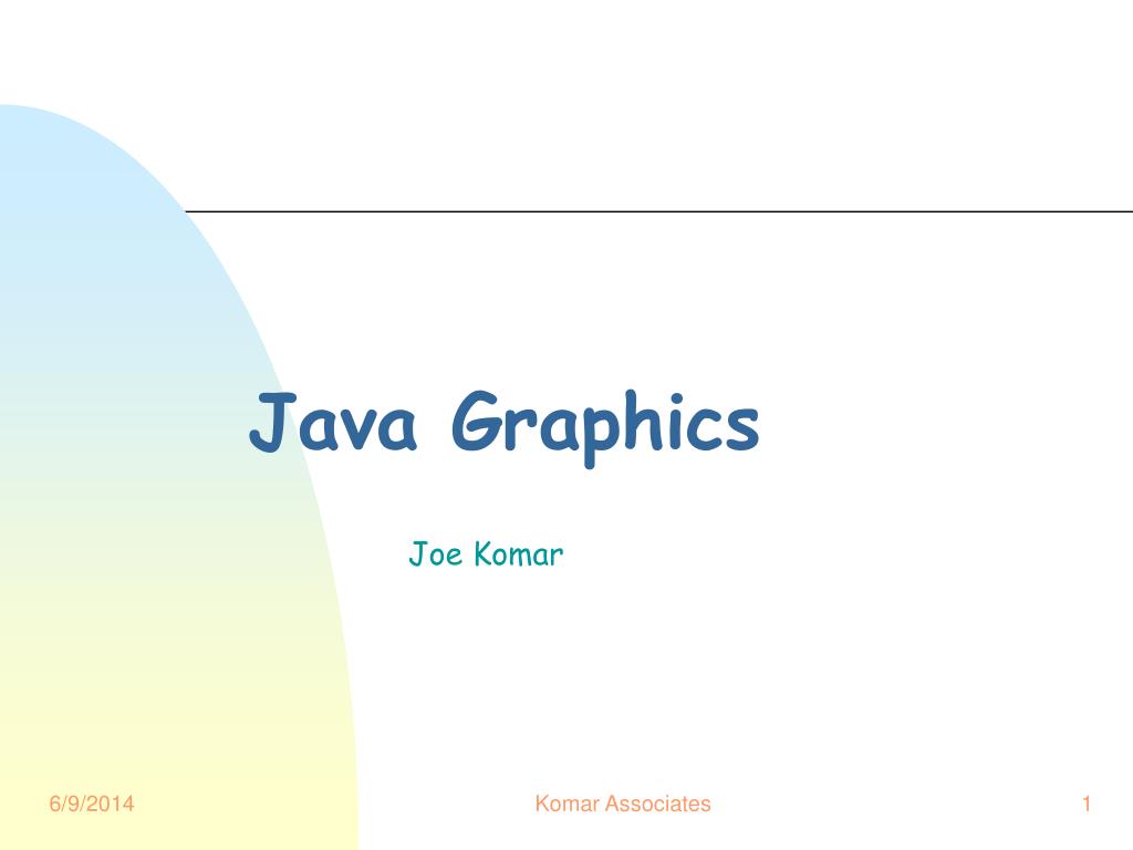 PPT Java Graphics PowerPoint Presentation, free download ID17469