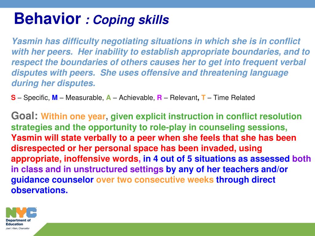 PPT Writing Measurable IEP Goals PowerPoint Presentation ID175622