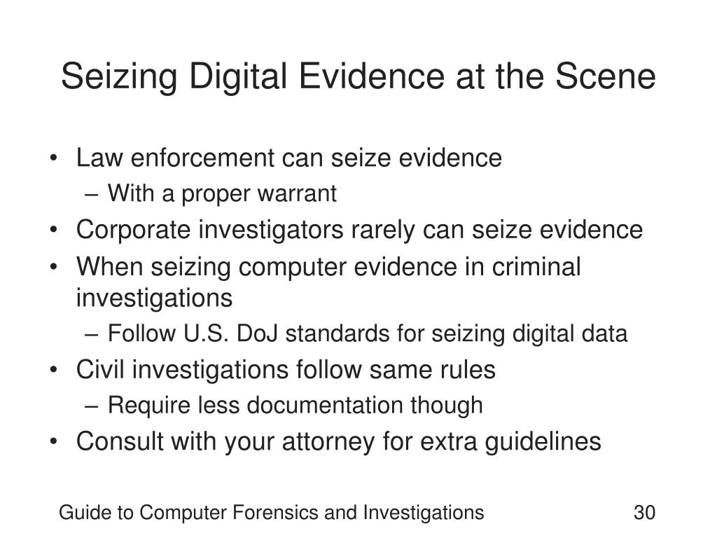 Guide To Computer Forensics And Investigations Review Questions Answers