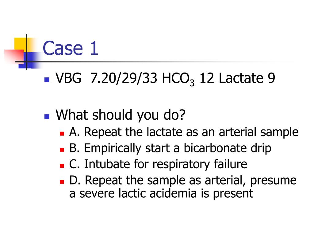 PPT Arterial versus Venous Blood Gas Analysis PowerPoint Presentation