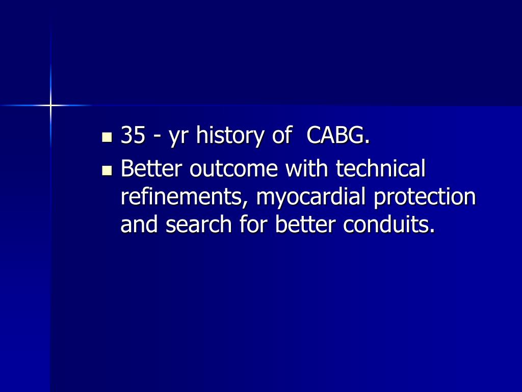 PPT Arterial Conduits in CABG PowerPoint Presentation, free download