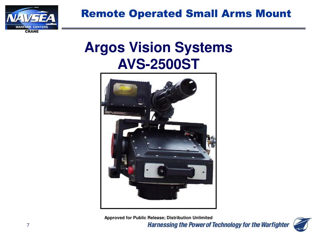 PPT Remote Operated Small Arms Mount ROSAM PowerPoint Presentation