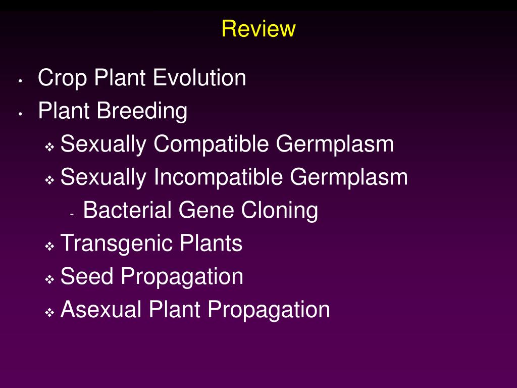 PPT Plant Breeding and Propagation PowerPoint Presentation, free