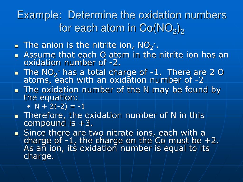 PPT Oxidation numbers PowerPoint Presentation, free download ID178763