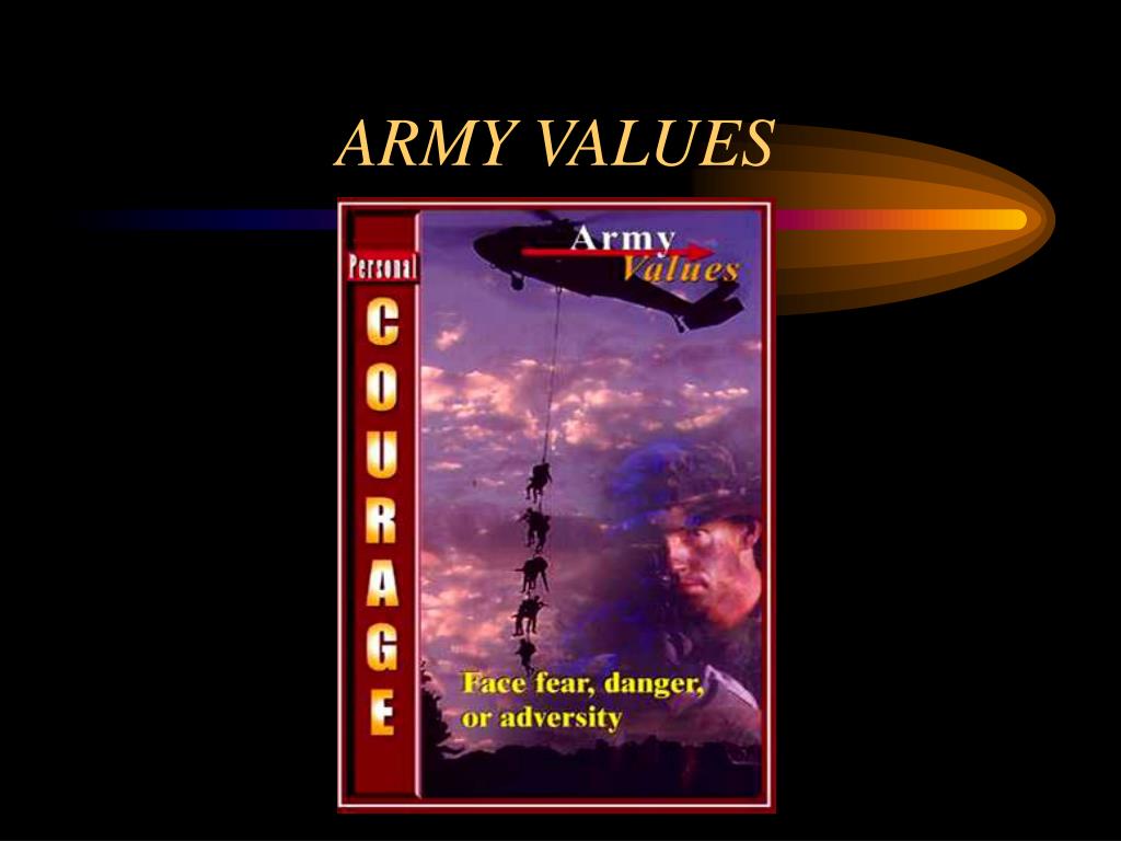 PPT ARMY VALUES PowerPoint Presentation, free download ID179009