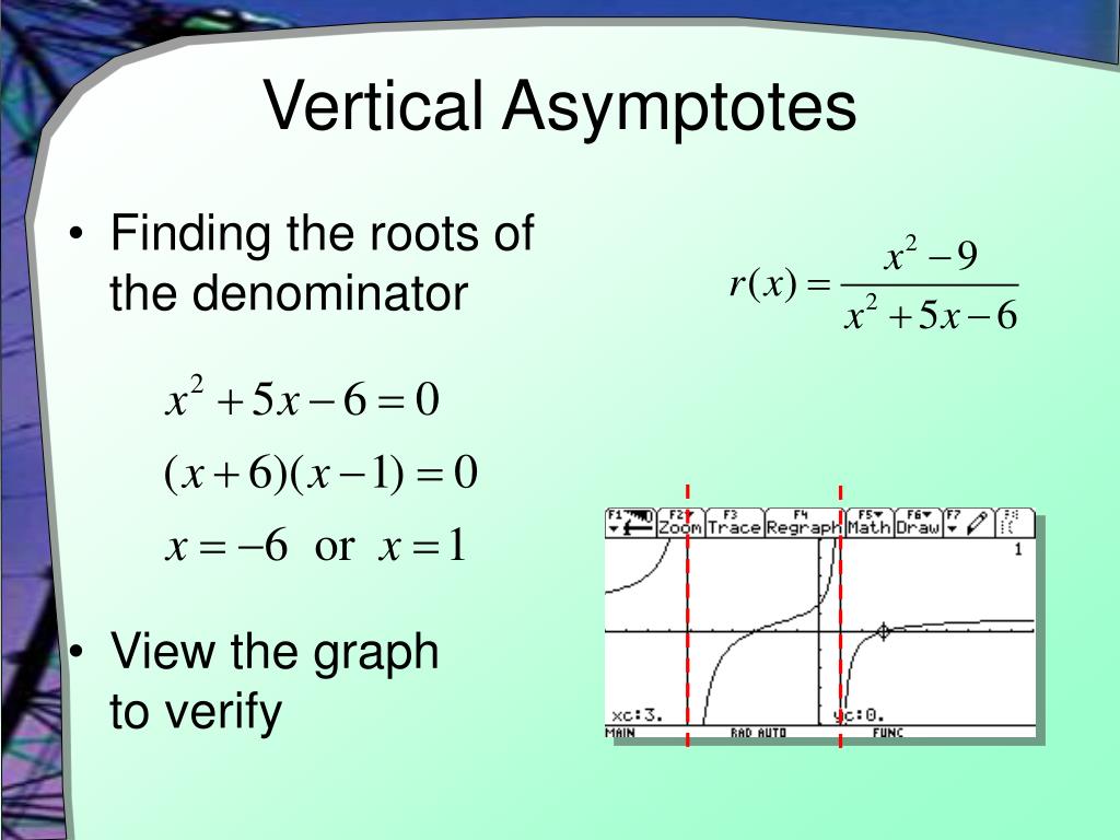 Find Vertical Asymptotes / What is the vertical asymptote of a rational