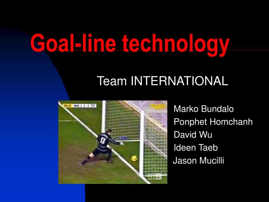 PPT Goalline technology PowerPoint Presentation ID179871