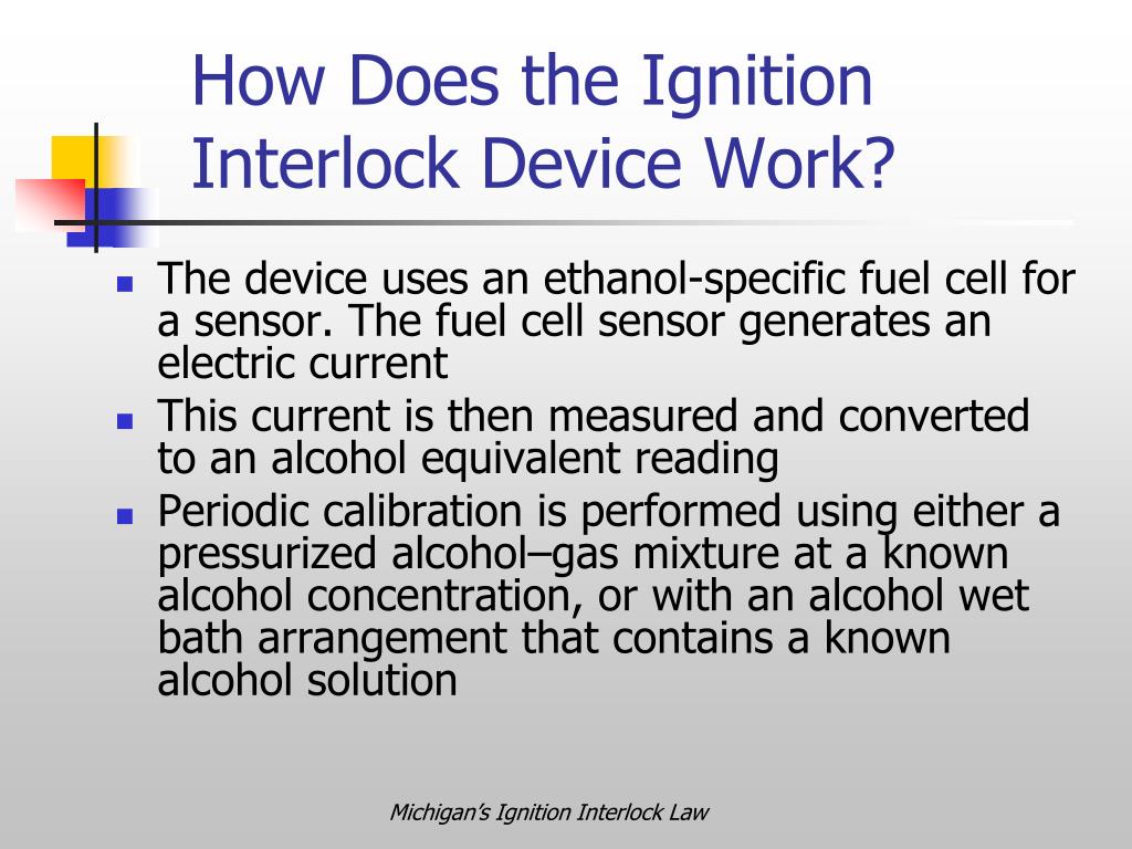PPT Michigan’s Ignition Interlock Law PowerPoint Presentation, free