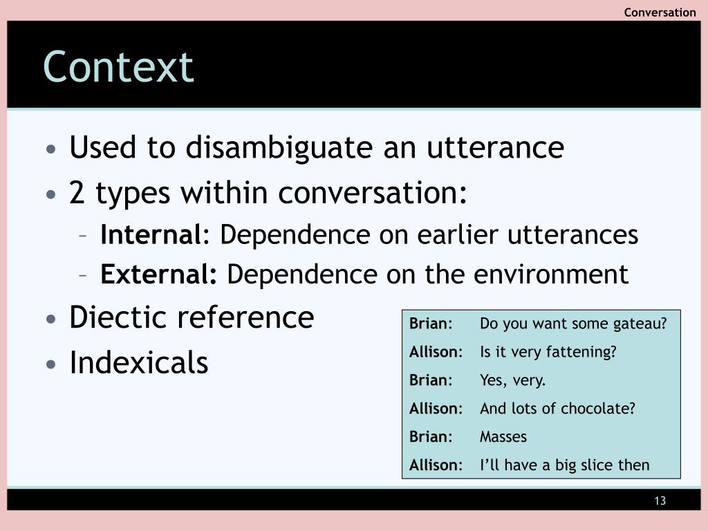 PPT Conversation Behavioral Foundations PowerPoint Presentation