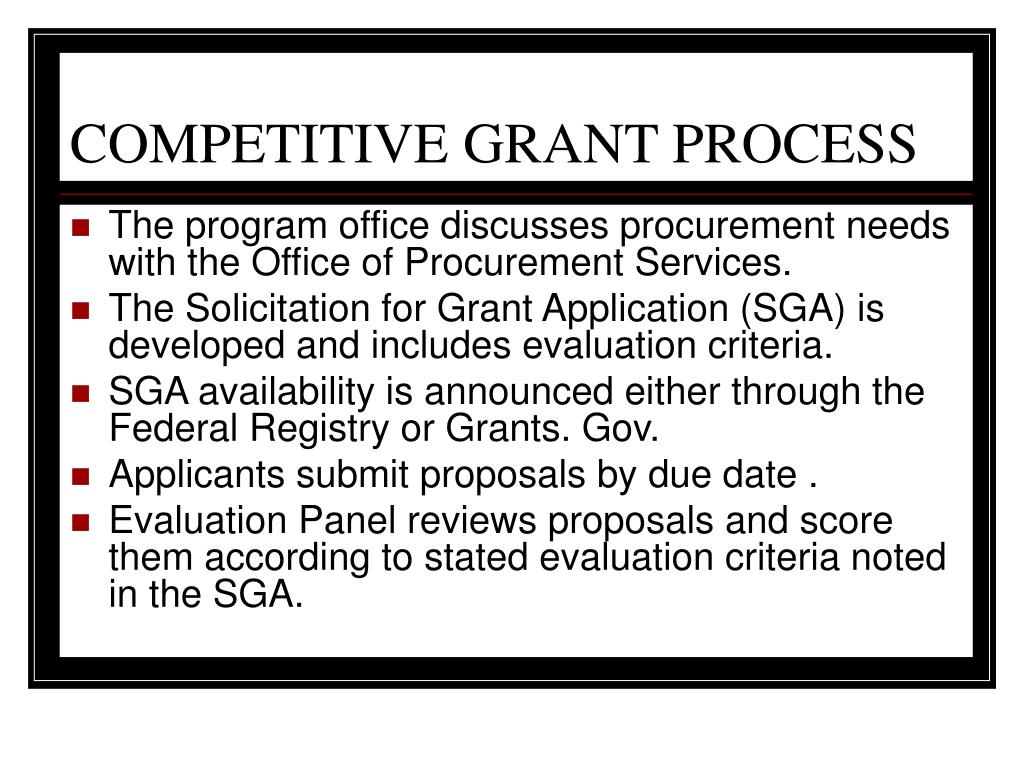 PPT PREAWARD PROCESS PowerPoint Presentation ID182030