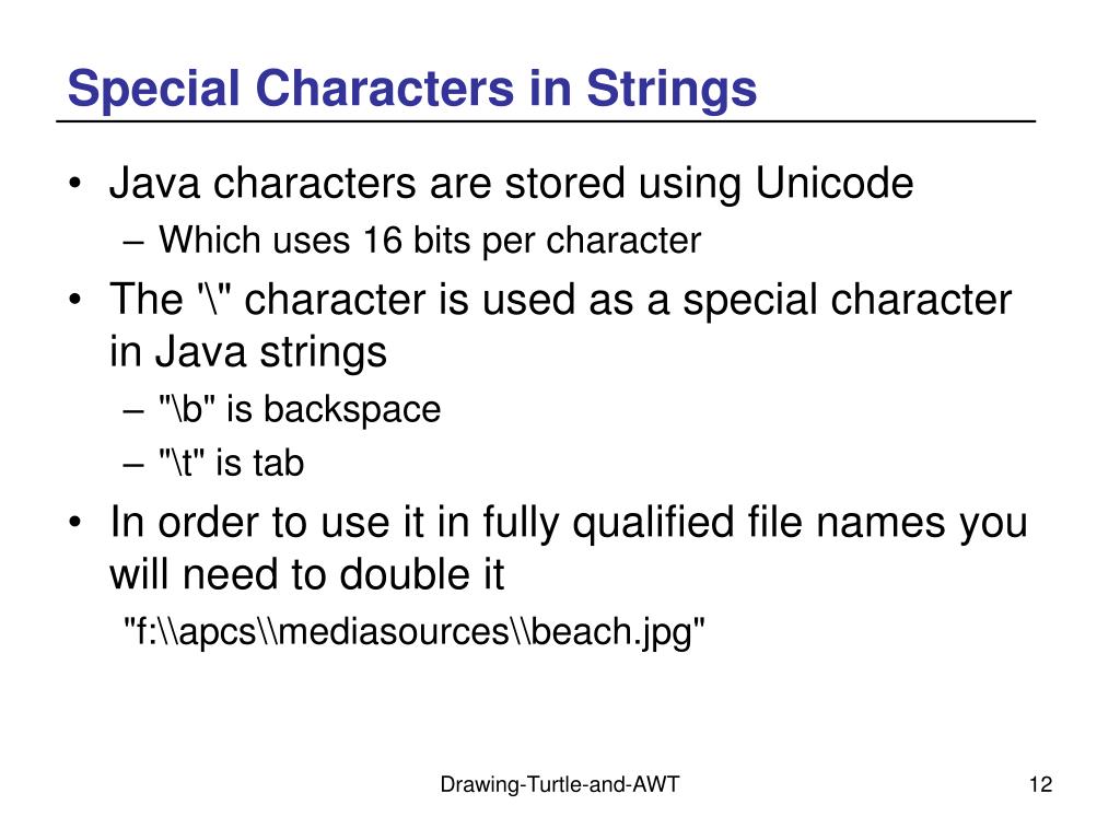 PPT Drawing in Java PowerPoint Presentation, free download ID182605