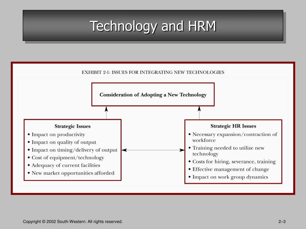 PPT CHAPTER 2 TRENDS AFFECTING HUMAN RESOURCE MANAGEMENT PowerPoint
