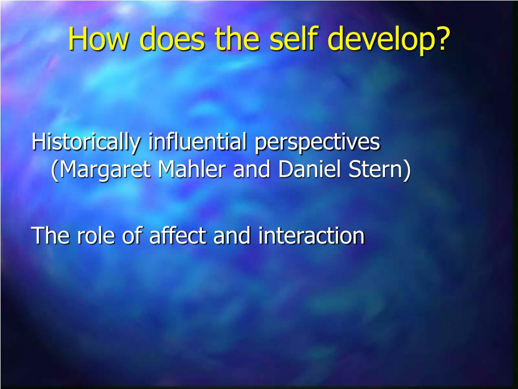 PPT The development of selfrepresentations PowerPoint Presentation