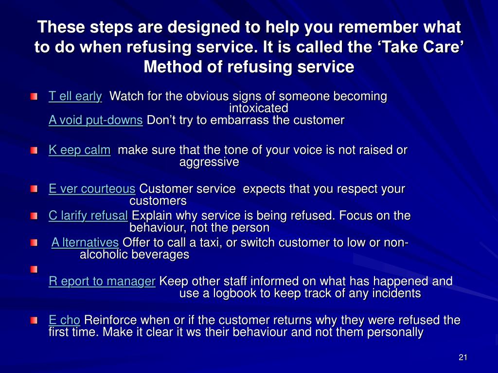 PPT THHBFB09B Provide Responsible Service of Alcohol PowerPoint