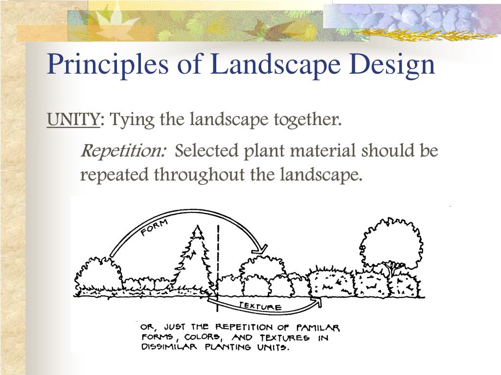 PPT Principles of Landscape Design PowerPoint Presentation, free