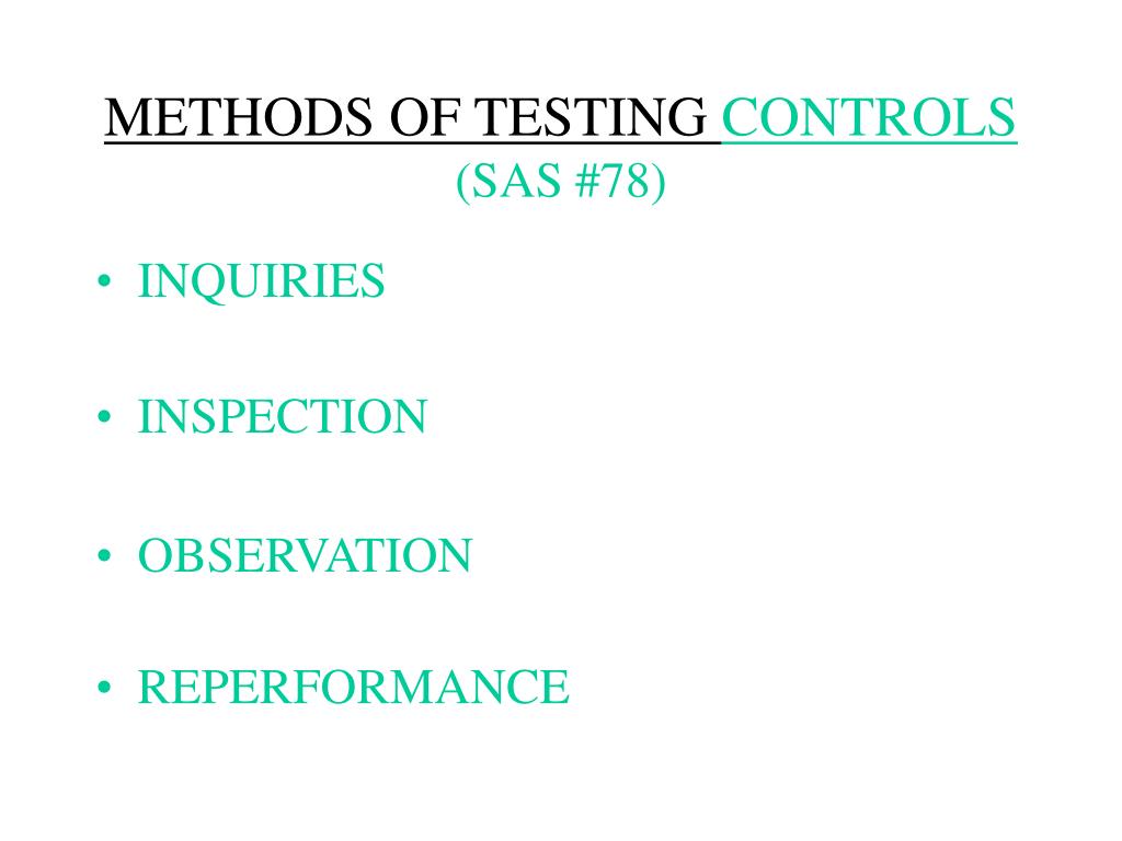 PPT INTERNAL CONTROLS PowerPoint Presentation, free download ID187395