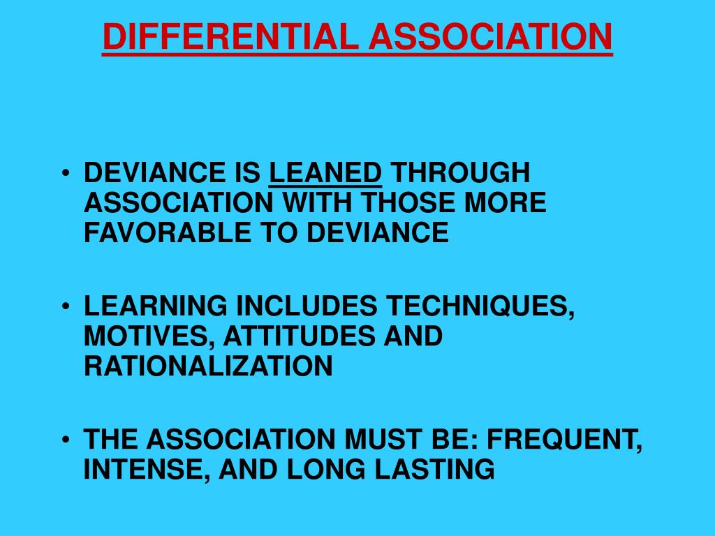 PPT DEVIANCE AND CRIME PowerPoint Presentation ID188259