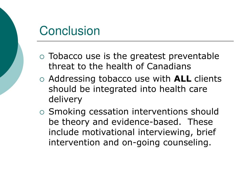 PPT Smoking Cessation in Clinical Practice PowerPoint Presentation