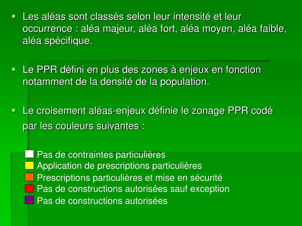 PPT Plan Particulier de Mise en Sûreté (P.P.M.S) face