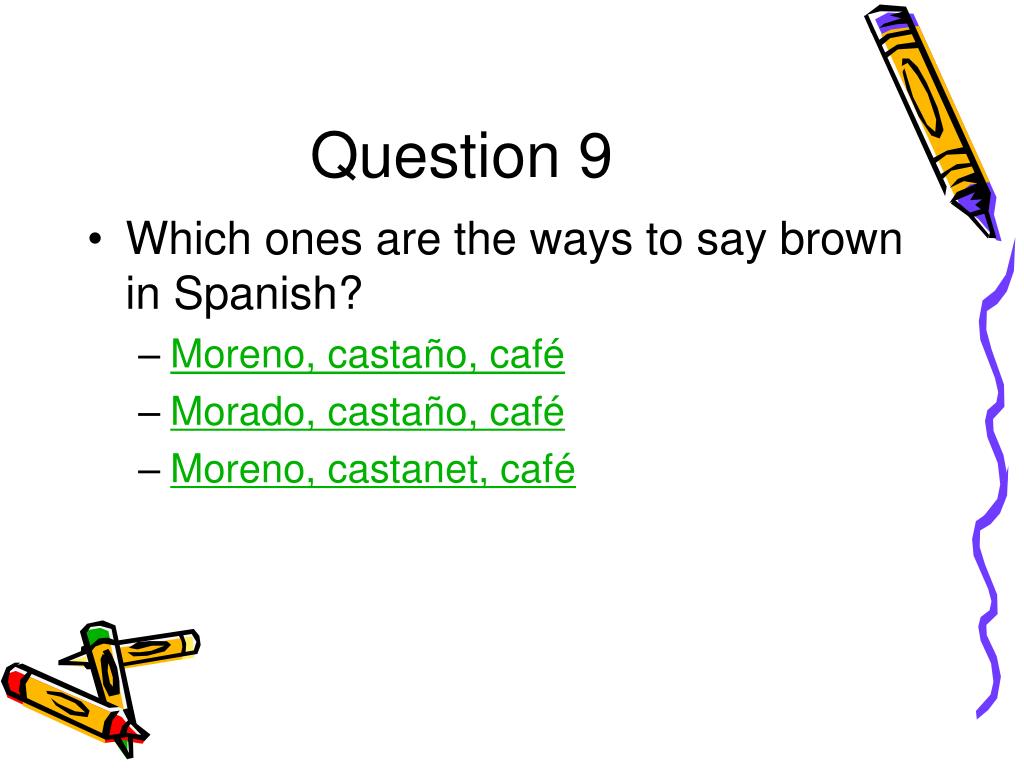 PPT Los colores PowerPoint Presentation, free download ID191283