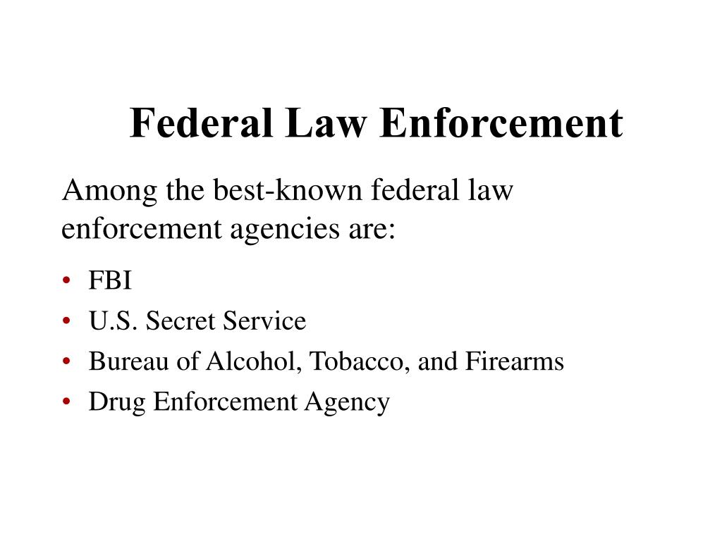 PPT Chapter 5 History and Structure of American Law Enforcement