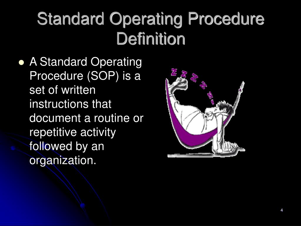 PPT Standard Operating Procedures PowerPoint Presentation, free
