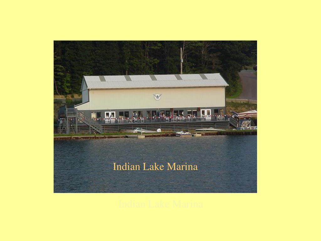 PPT Arial view of Indian Lake PowerPoint Presentation, free download