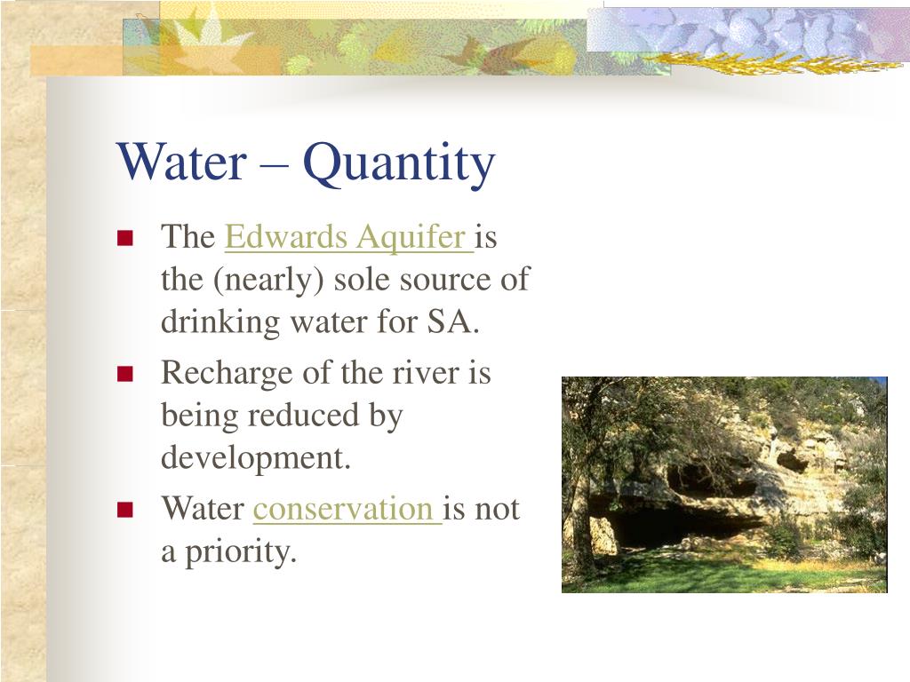 PPT Environmental Issues in San Antonio PowerPoint Presentation, free