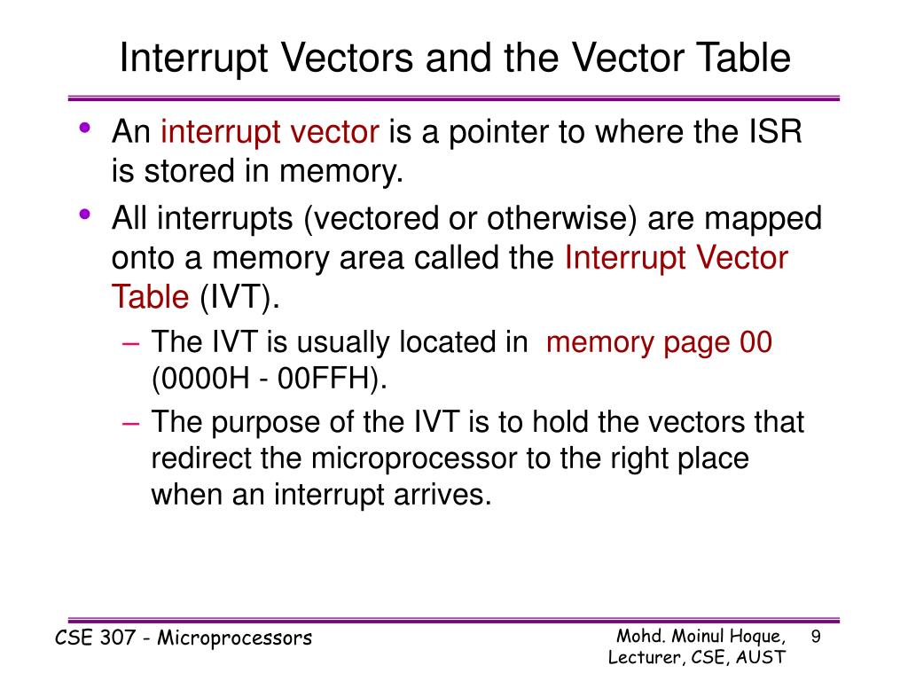 PPT Chapter 12 8085 Interrupts PowerPoint Presentation, free download