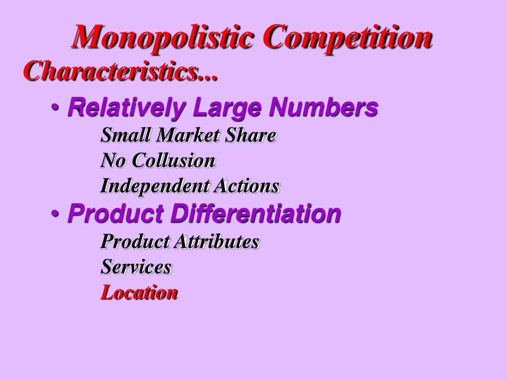 PPT Monopolistic Competition and Oligopoly PowerPoint Presentation, free download ID200391