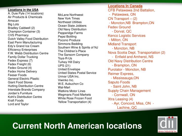 PPT Denex Industrial Inc . snow removal from trailers PowerPoint