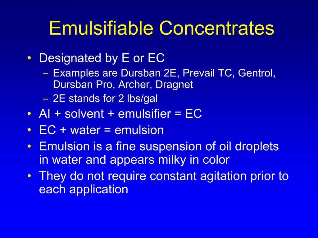 PPT Pesticide Formulations PowerPoint Presentation, free download