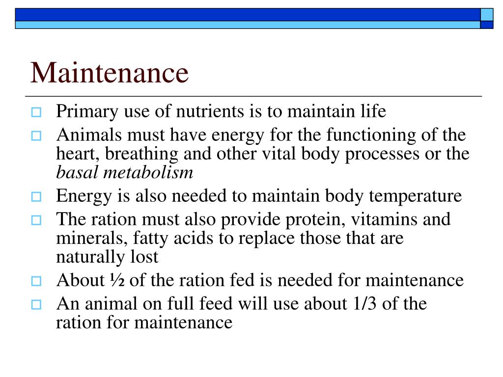 PPT Balancing Rations PowerPoint Presentation, free download ID203407