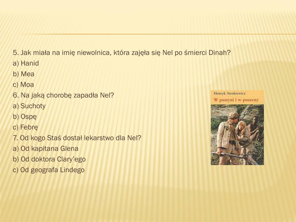 PPT WĘDRÓWKA STASIA I NEL PowerPoint Presentation, free download ID