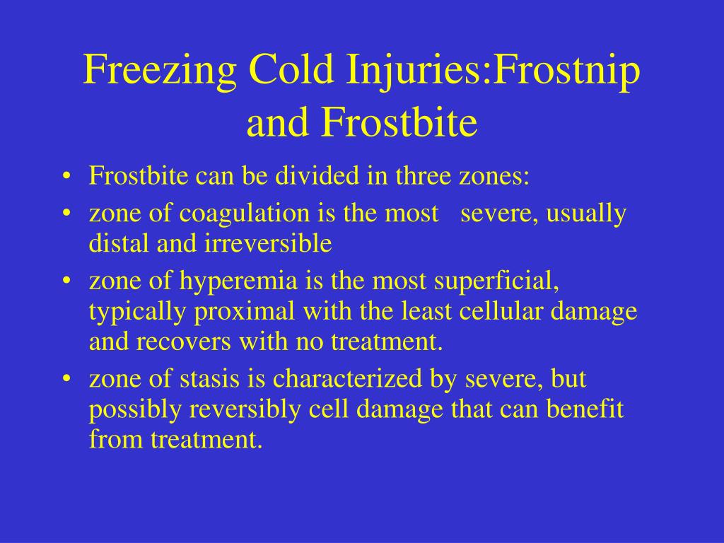 PPT Frostbite and Hypothermia PowerPoint Presentation, free download
