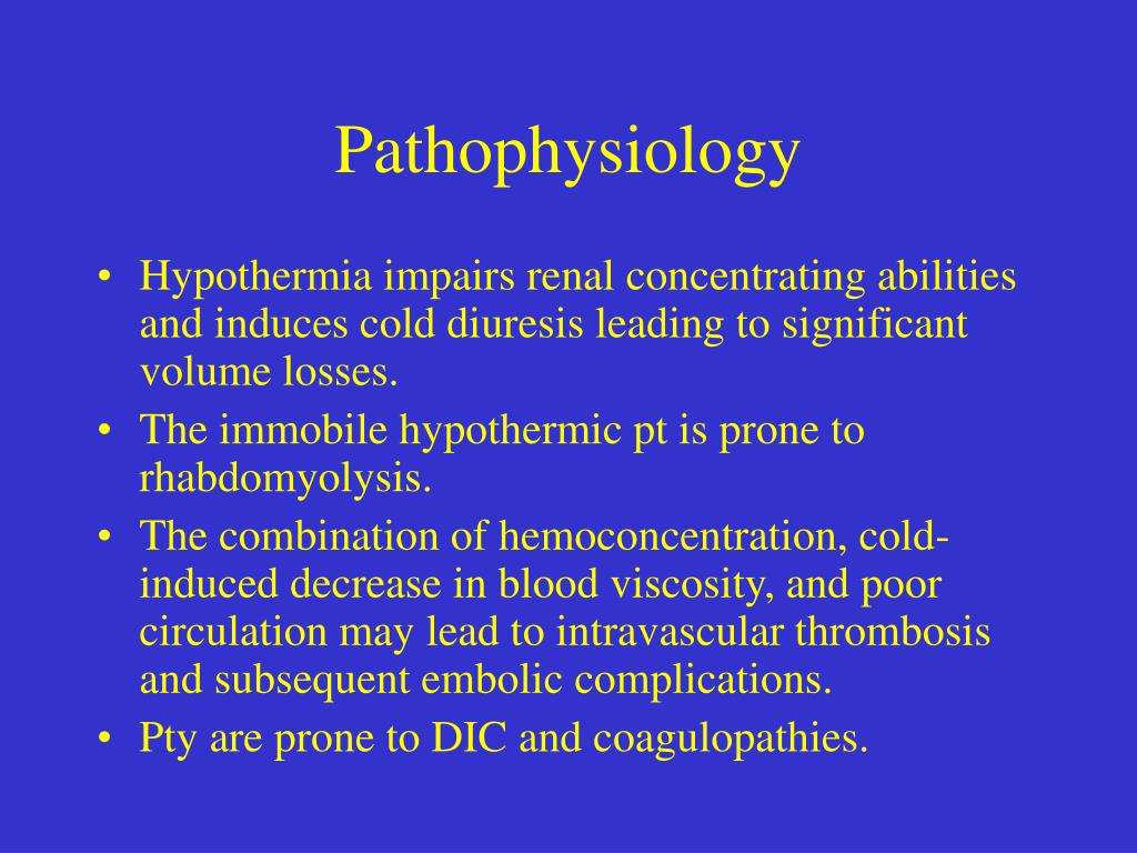 PPT Frostbite and Hypothermia PowerPoint Presentation, free download