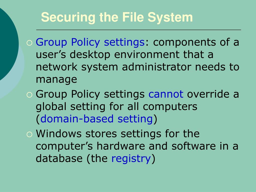PPT Chapter 4 Security Baselines PowerPoint Presentation, free