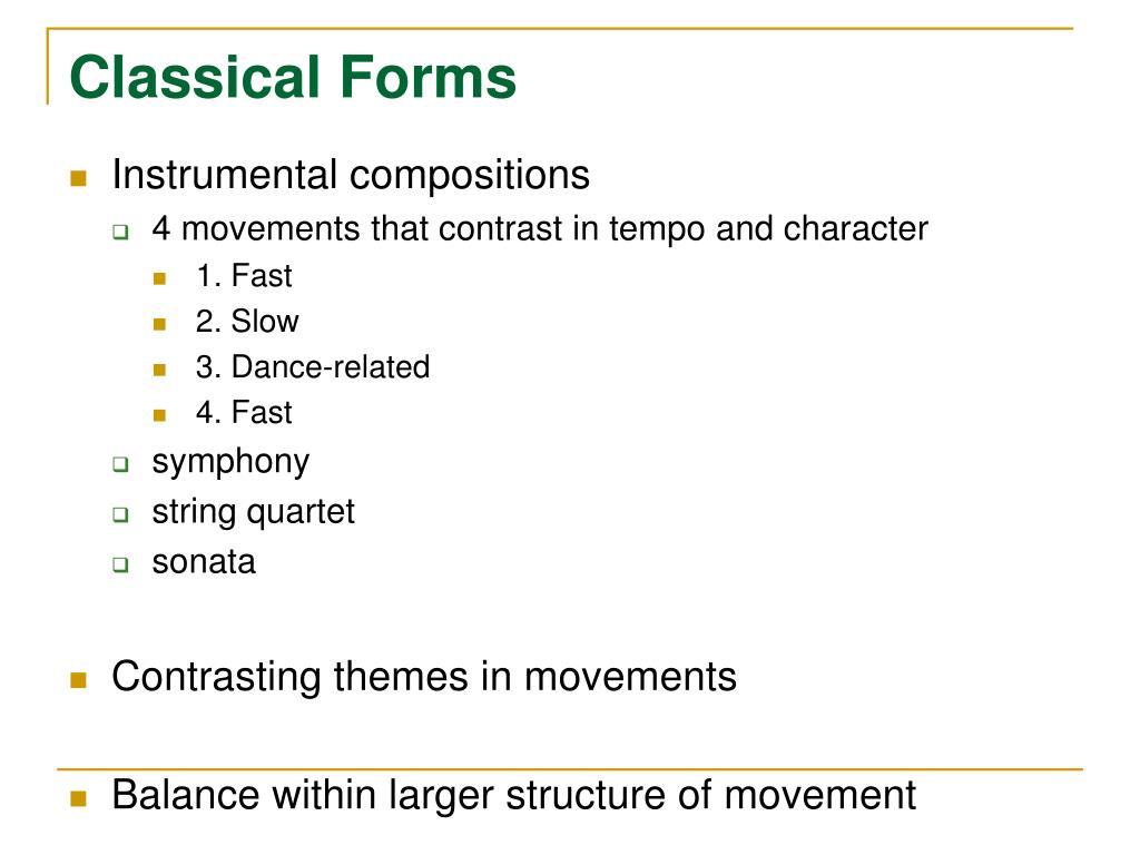 PPT The Classical Style (17501820) PowerPoint Presentation, free download ID207725