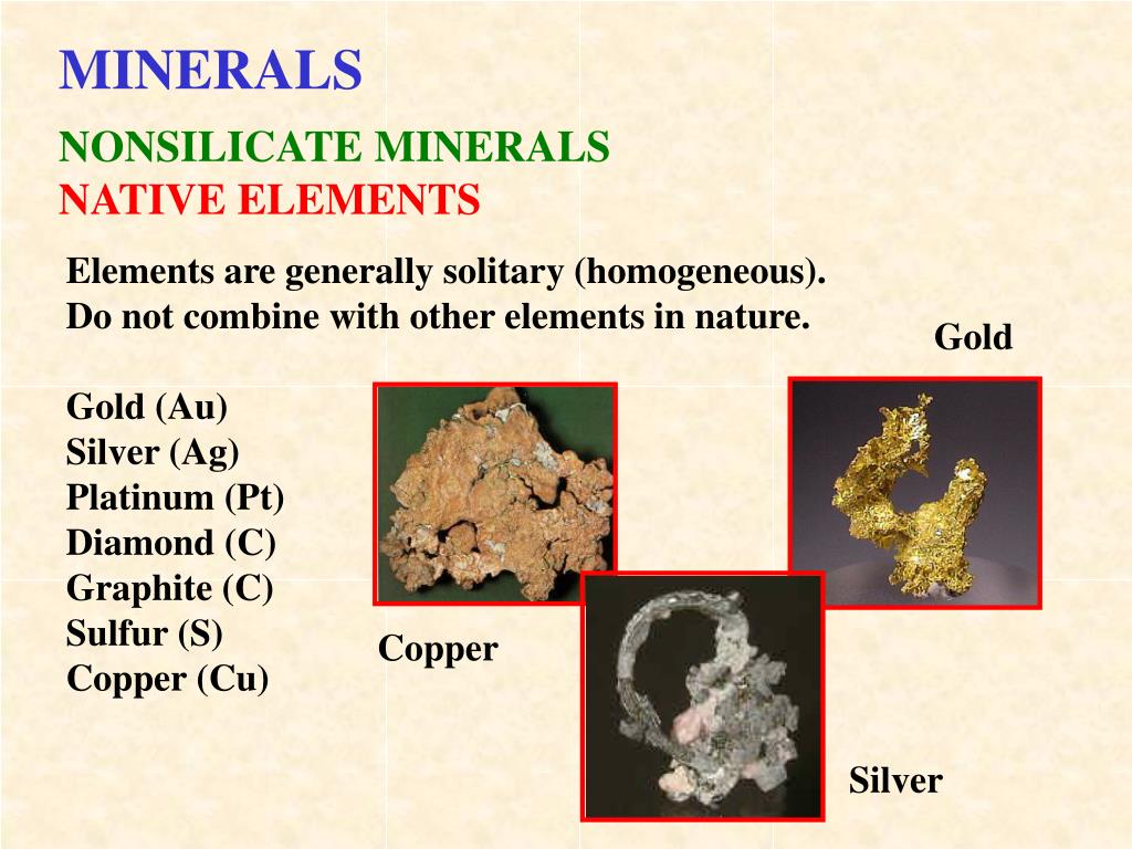 PPT MINERALS PowerPoint Presentation, free download ID208802