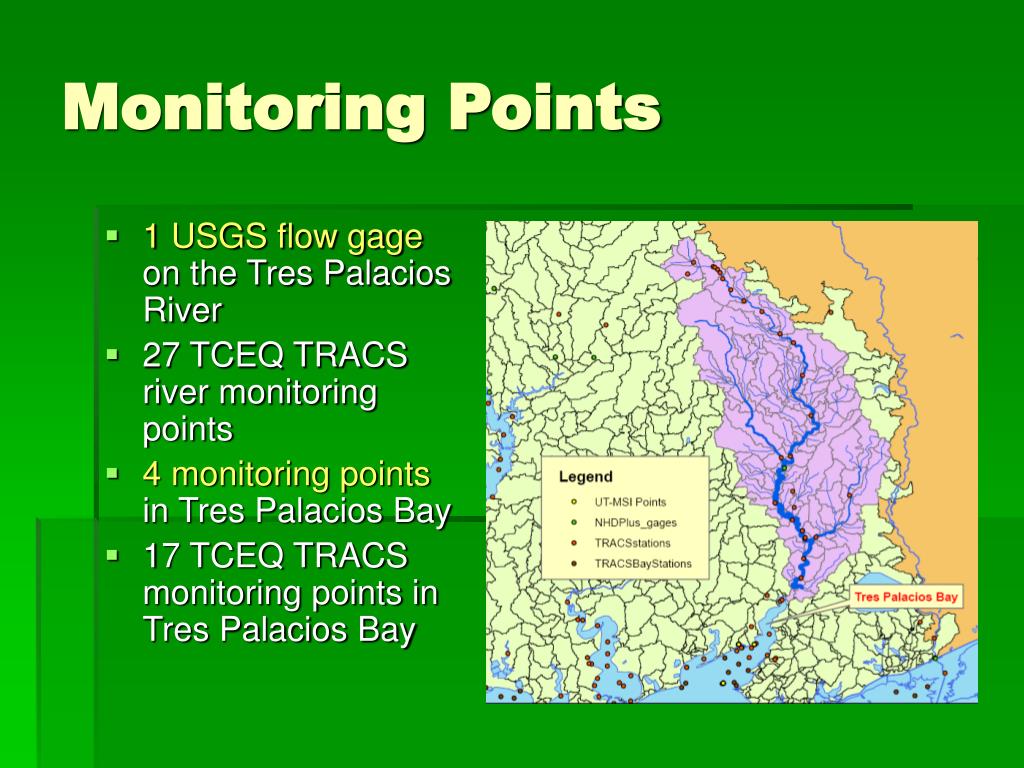 PPT GISHydro Database for Tres Palacios Bay PowerPoint Presentation