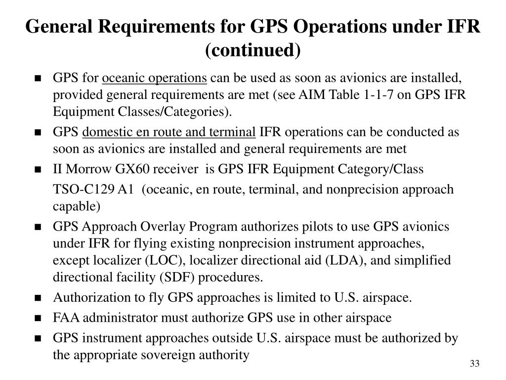PPT GPS for IFR Operations PowerPoint Presentation, free download
